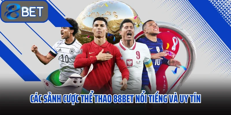 Thể Thao 88bet Điểm Đến Số 1 Cho Giới Hâm Mộ Túc Cầu Việt 1 Các sảnh cược thể thao 88bet nổi tiếng và uy tín